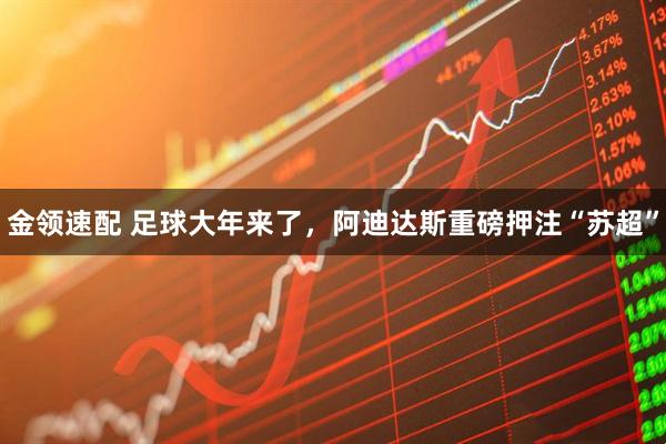 金领速配 足球大年来了，阿迪达斯重磅押注“苏超”