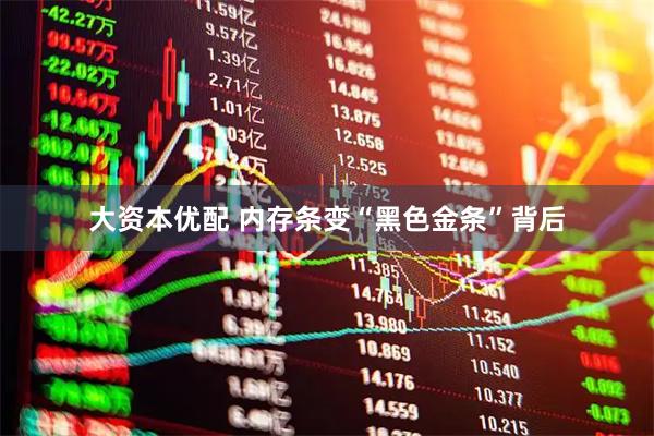 大资本优配 内存条变“黑色金条”背后