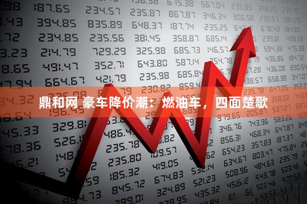鼎和网 豪车降价潮：燃油车，四面楚歌