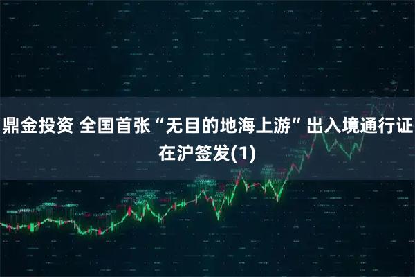 鼎金投资 全国首张“无目的地海上游”出入境通行证在沪签发(1)
