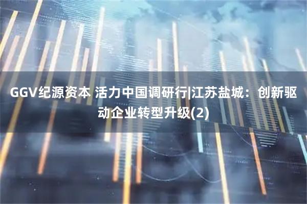 GGV纪源资本 活力中国调研行|江苏盐城：创新驱动企业转型升级(2)