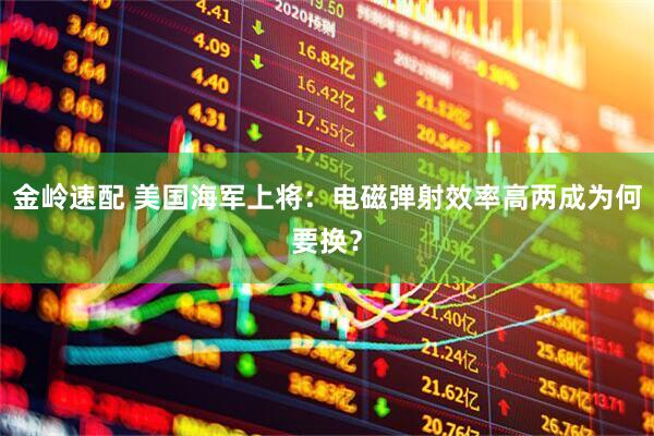 金岭速配 美国海军上将：电磁弹射效率高两成为何要换？